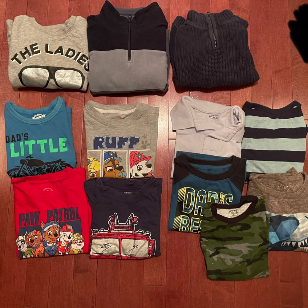Toddler boy lot size 4T/4